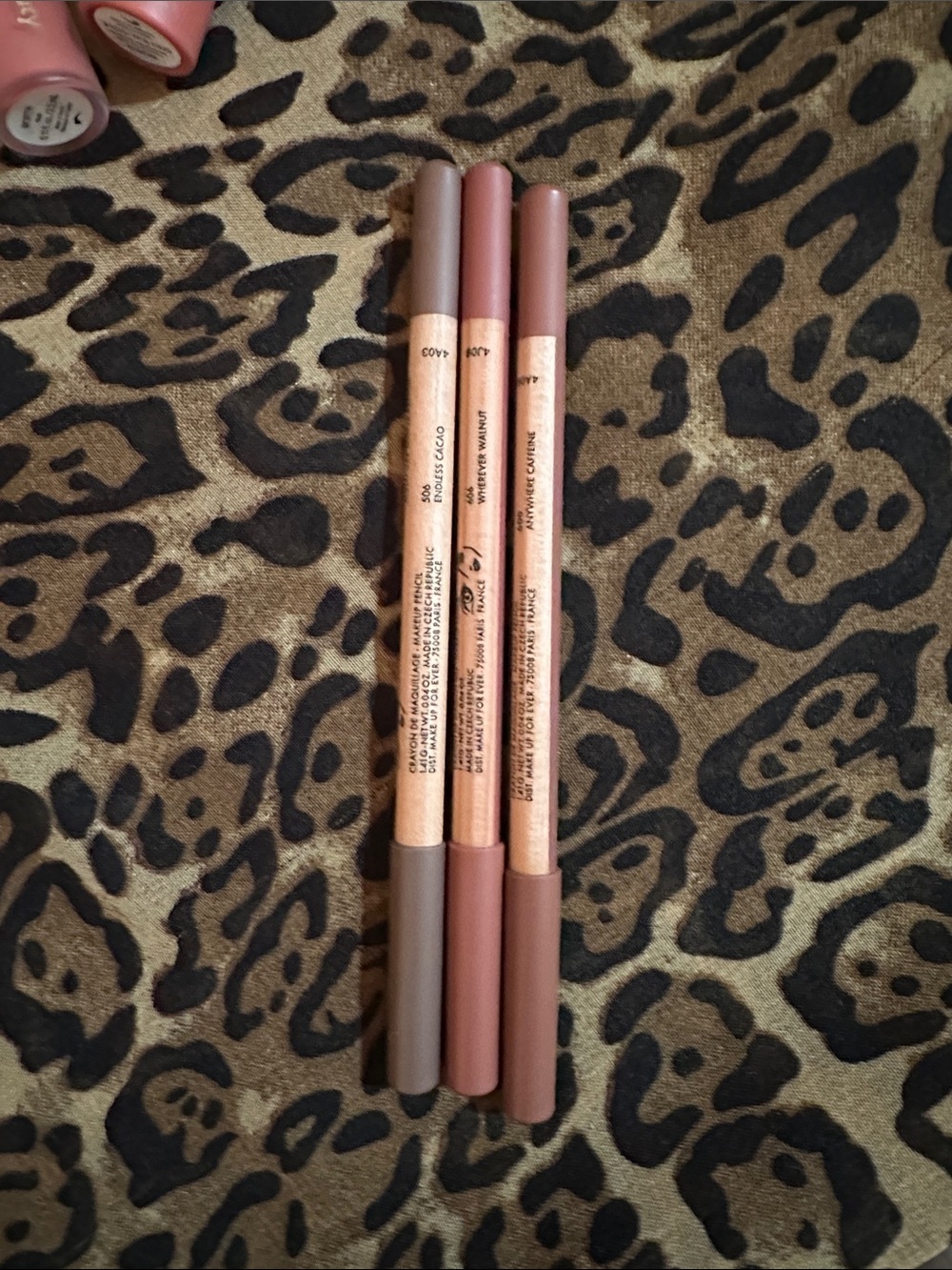 Makeup Forever Neutral Lip Liner Trio - Taupe, Mauve, Rose Brown